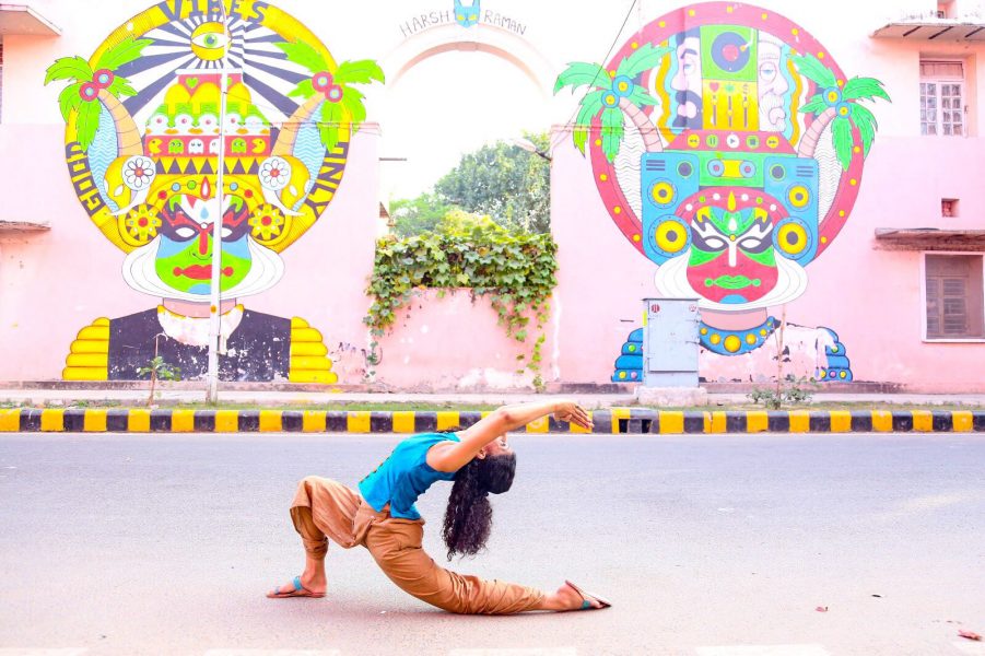 Delhi Lodhi Art District Yoga Tanya Agarwal WellthyFit