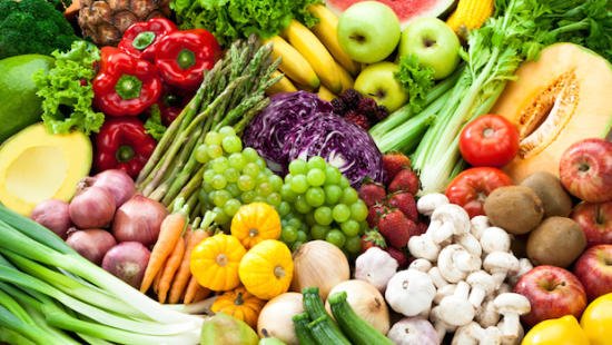 Eat Fruits and veggies for good health and weight loss