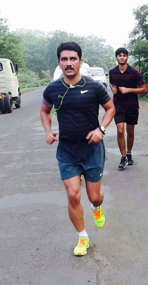 Vishwas Nangre Patil. Marathon is a passion to run! Run incessantly! Run with vigour and strength! Run with will power and brain! Run with mind game and boost! Run with push and thrust!! “