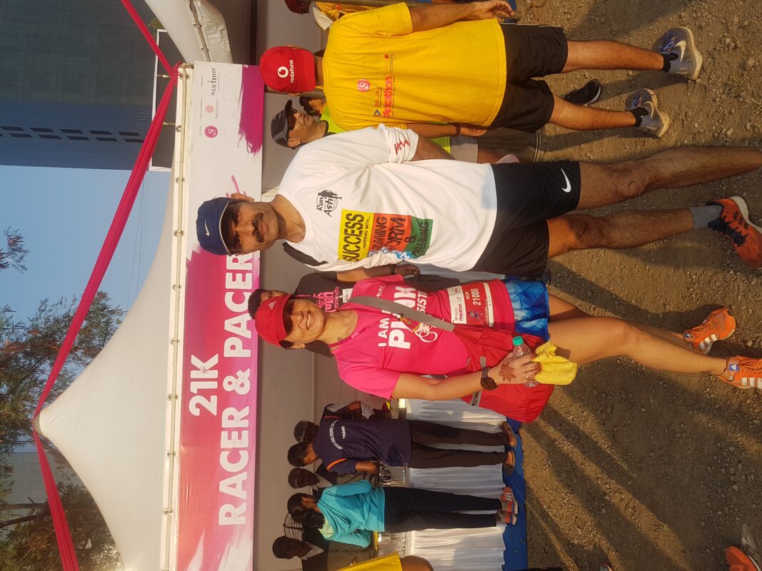 Pune International Marathon - 2015 Pacing - TrUpti Kulkarni