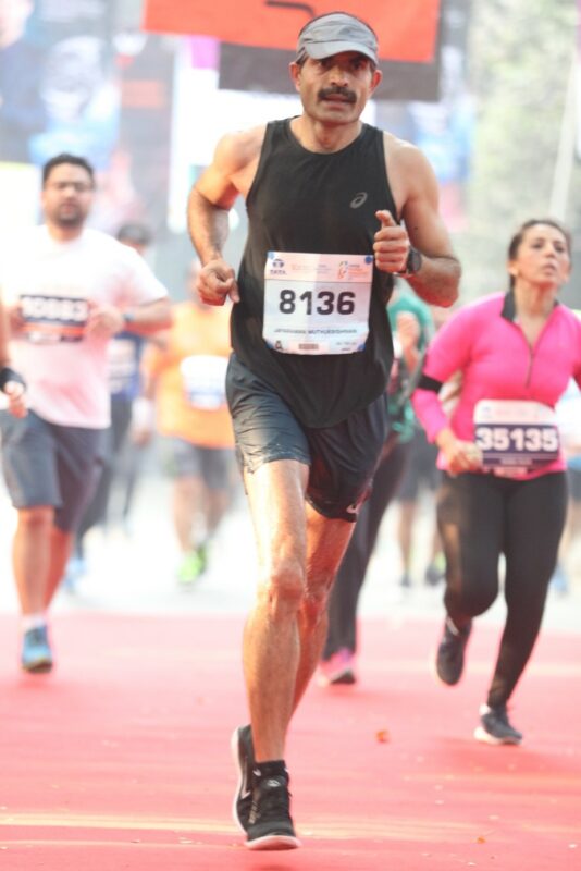 The run up to the race day included two clear days of rest and acclimatization to the Mumbai weather. MuthuKrishnan Jayaraman