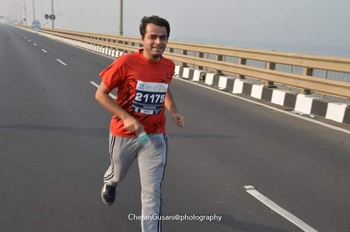 Here's an interview with the last man running on Mumbai's Sea-Link. Sujay Kakkad