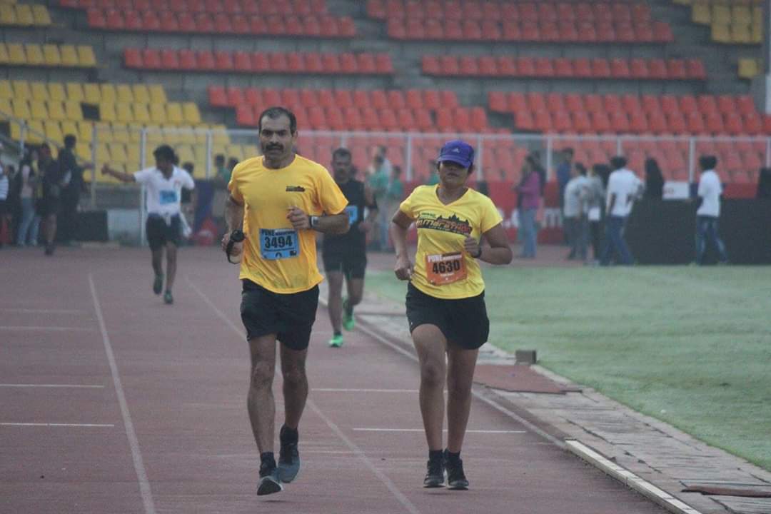 Pune International Marathon - 2015 Pacing - TrUpti Kulkarni