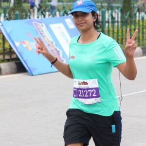Nupur Dharia - Runner, Swimmer. Wellthyfit.com- menstrual cup