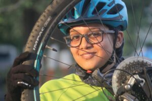 Niharika Magre - Cyclist, Runner and Swimmer in the making. Wellthyfit.com - menstrual cup