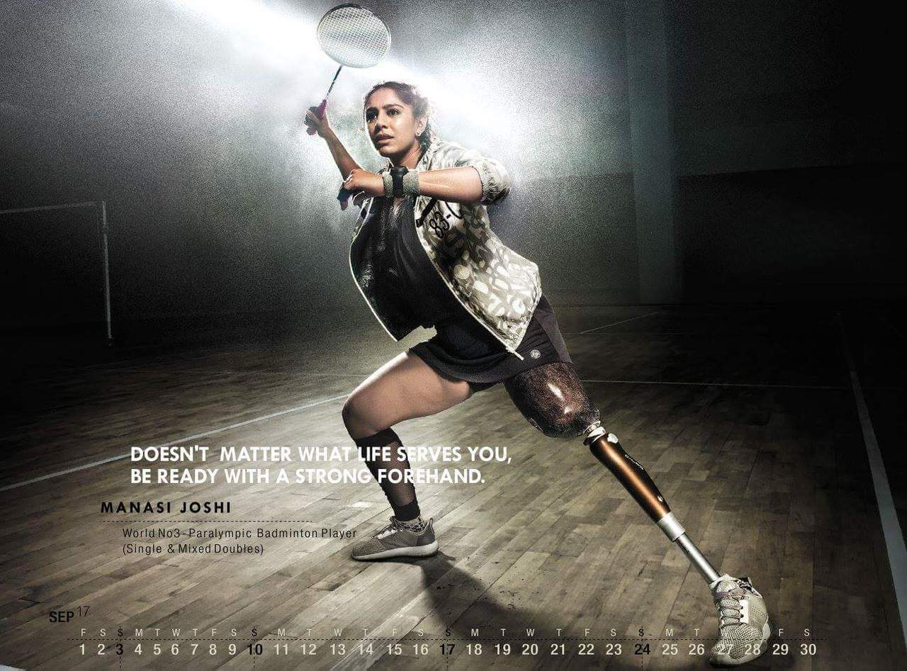 Manasi Joshi. India's Women Para Athletes - Guts. Grit. Gumption. 
wellthyfit.com
