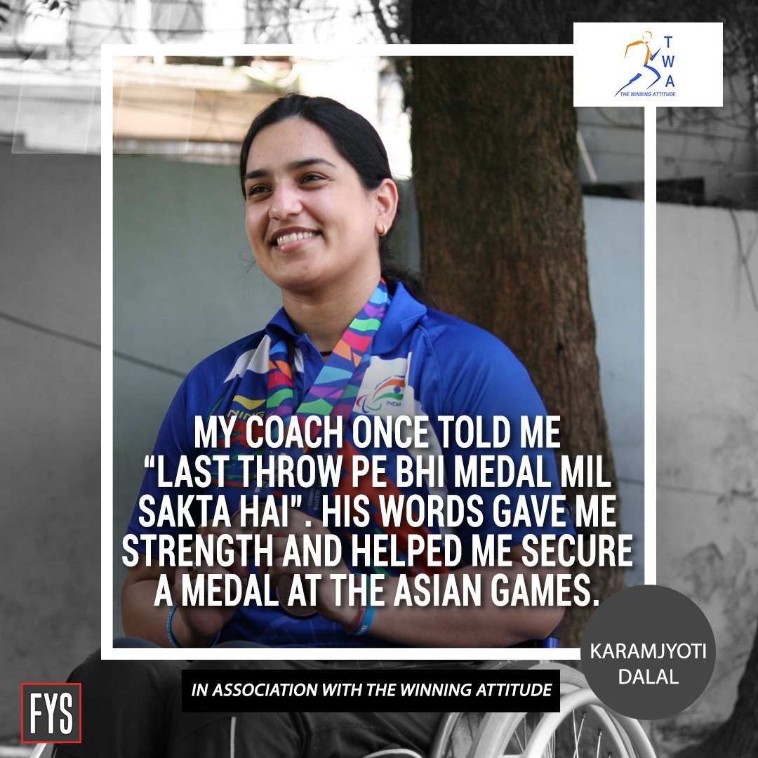 Karam Jyoti Dalal - India's Women Para Athletes - Guts. Grit. Gumption. Wellthyfit.com